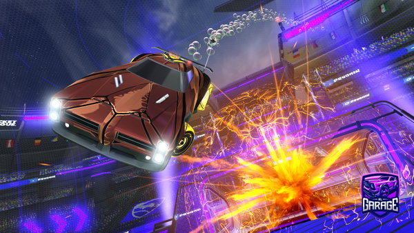 A Rocket League car design from mkirkor