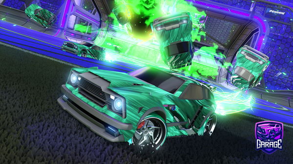 A Rocket League car design from Tilinxdddd