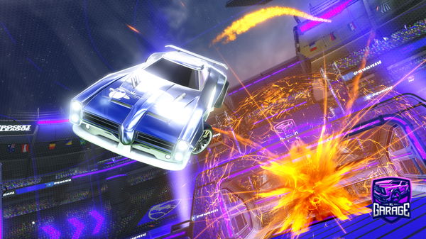 A Rocket League car design from Cosmotiz