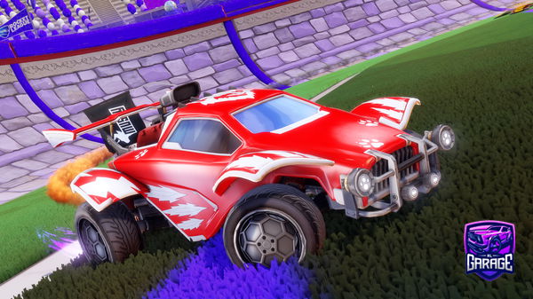 A Rocket League car design from Airborne_USA