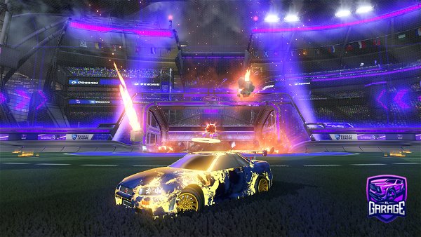 A Rocket League car design from 4nuer