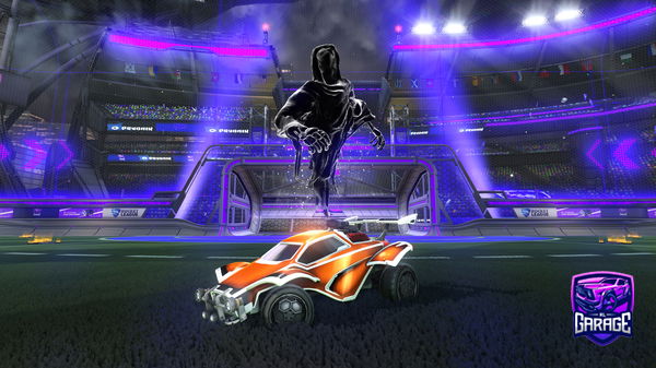 A Rocket League car design from Cyberspacerl