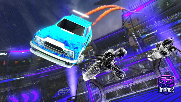 A Rocket League car design from Bledart1473