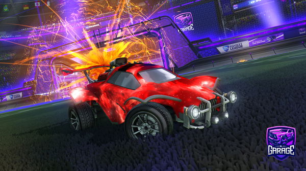 A Rocket League car design from ang_ghost201O