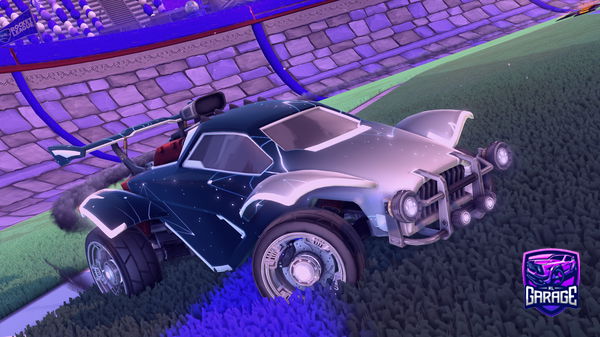 A Rocket League car design from ikoaN