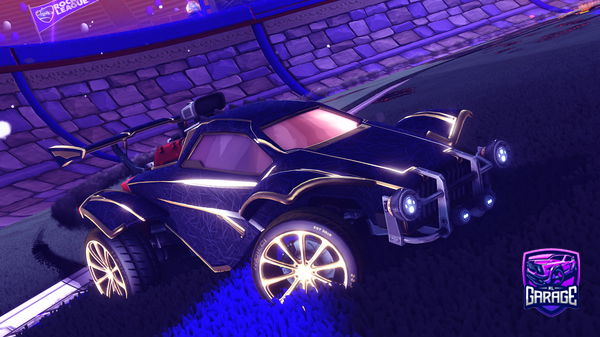 A Rocket League car design from RLGarage