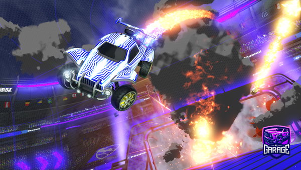 A Rocket League car design from Deathracer1974