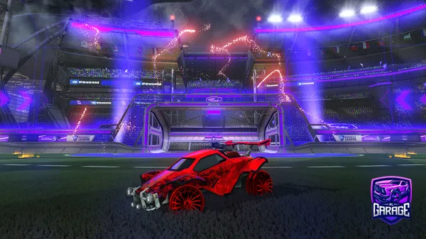 A Rocket League car design from FraggedSoul