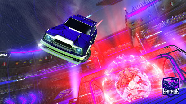 A Rocket League car design from XxX2PANDA2XxX