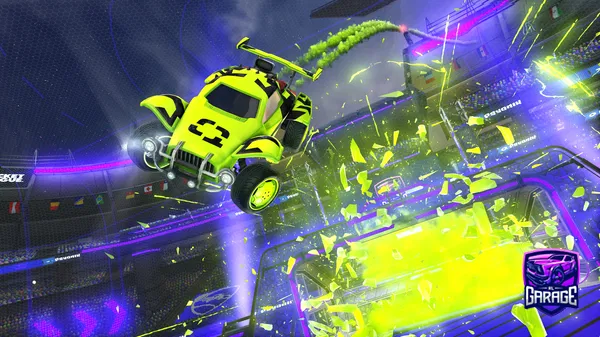 A Rocket League car design from Wsup73