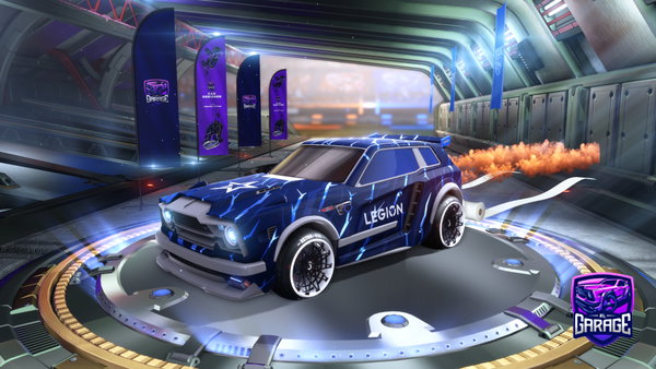 A Rocket League car design from WLCEkeyz