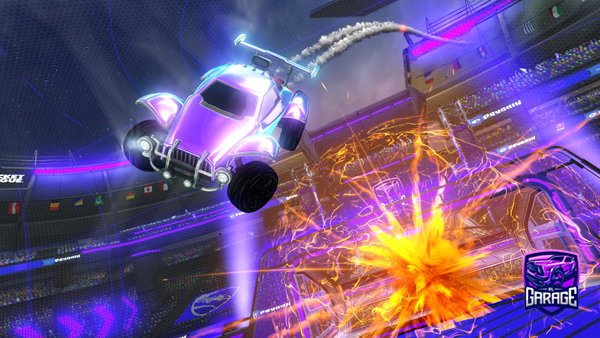 A Rocket League car design from Uwaricandle