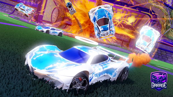 A Rocket League car design from zxSneaX