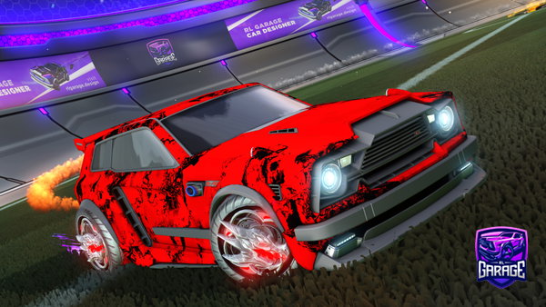 A Rocket League car design from Killerboyz9613