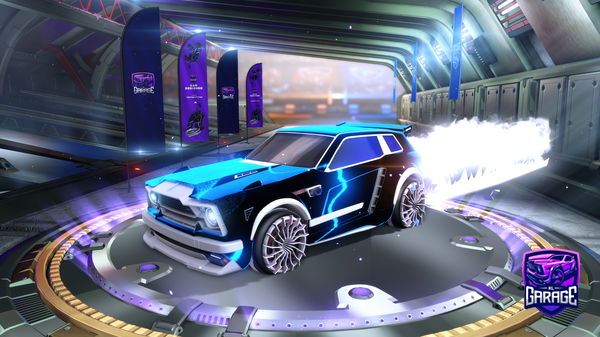 A Rocket League car design from Sparxy3115