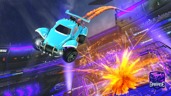 A Rocket League car design from Dbabwin