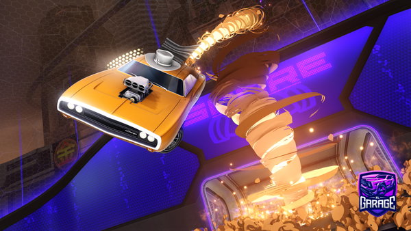 A Rocket League car design from Shinra-05