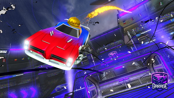 A Rocket League car design from TTVballer2023