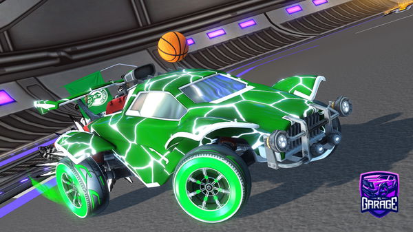 A Rocket League car design from Defamily2019