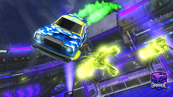 A Rocket League car design from Akky_pro