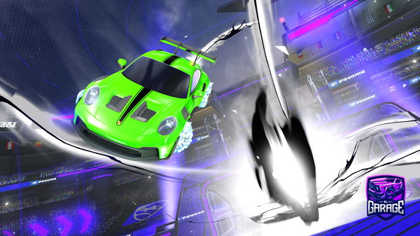 A Rocket League car design from triplea8