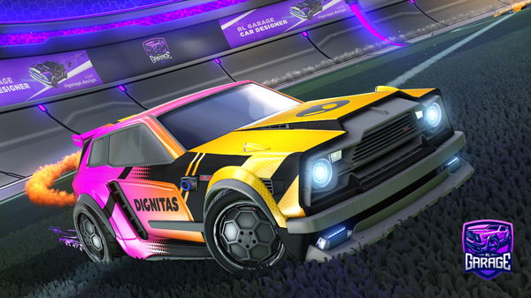 A Rocket League car design from sellingcookies3