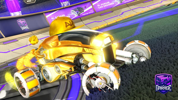 A Rocket League car design from FrostKorii