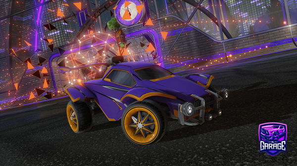 A Rocket League car design from carbonario