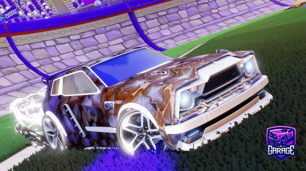 A Rocket League car design from juanchOWO