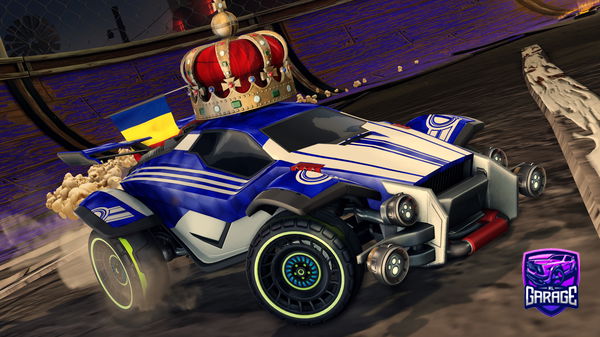 A Rocket League car design from level-instep6