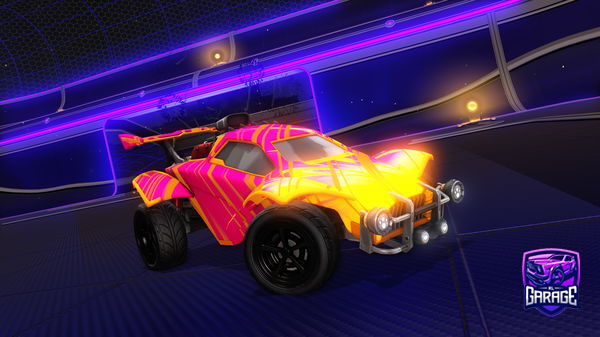 A Rocket League car design from uchihamad