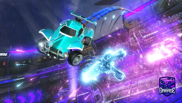 A Rocket League car design from RomelITO