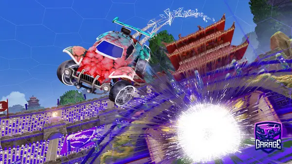 A Rocket League car design from caleebro5
