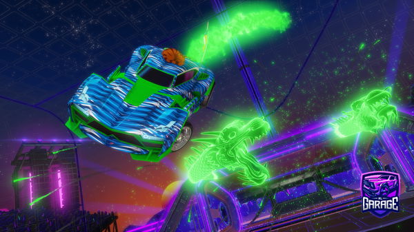 A Rocket League car design from NikaMonCz