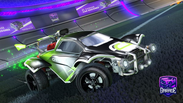 A Rocket League car design from br3cci144