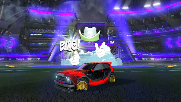 A Rocket League car design from AppLeRL720