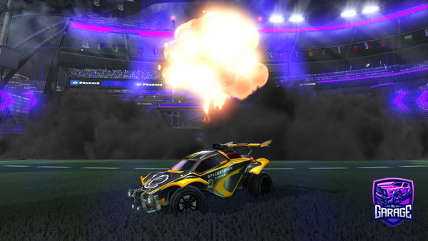 A Rocket League car design from AidanGfuel