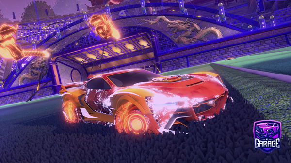 A Rocket League car design from Craffiti