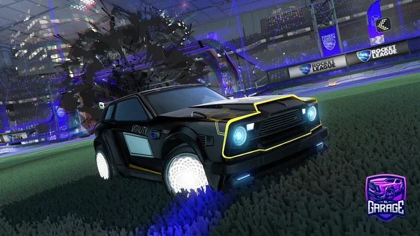 A Rocket League car design from alecvzz