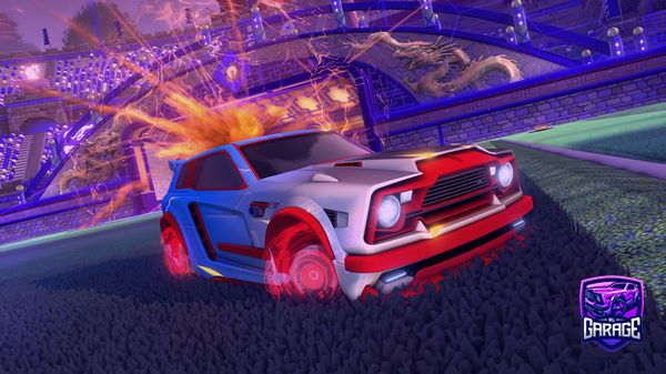 A Rocket League car design from Ziyxdx