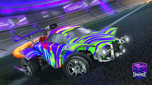 A Rocket League car design from MrUnicorn888