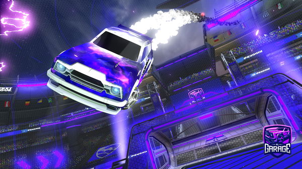 A Rocket League car design from Querti