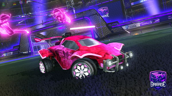 A Rocket League car design from SigalaFck