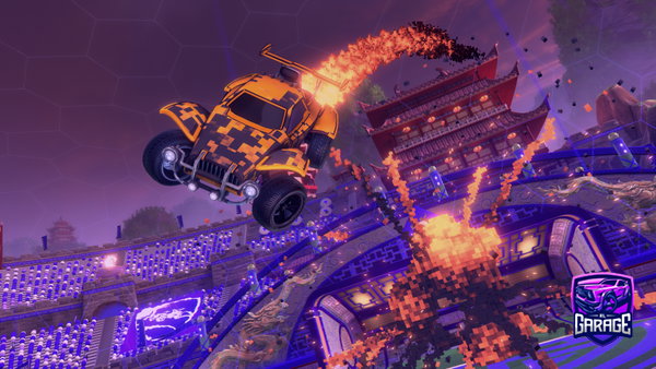 A Rocket League car design from Qrj
