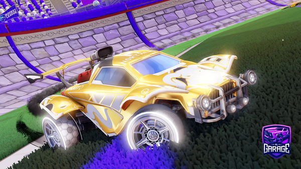 A Rocket League car design from iSvod