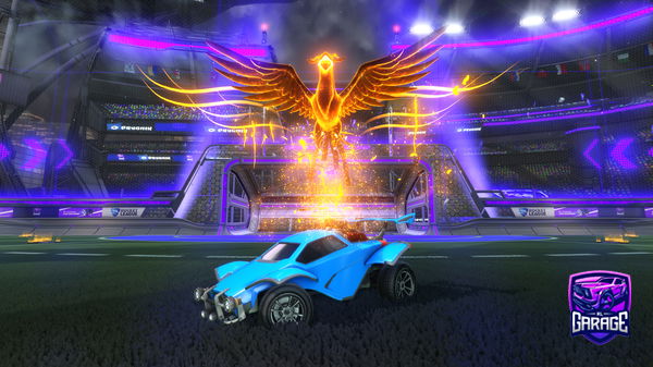 A Rocket League car design from Player266