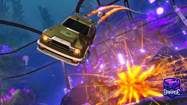 A Rocket League car design from DeadRoast