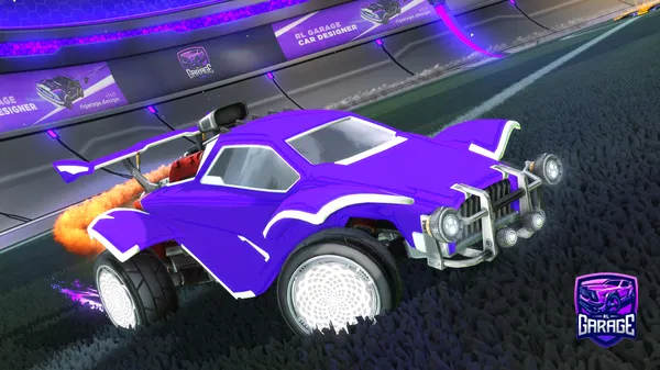A Rocket League car design from Couplekisscamera