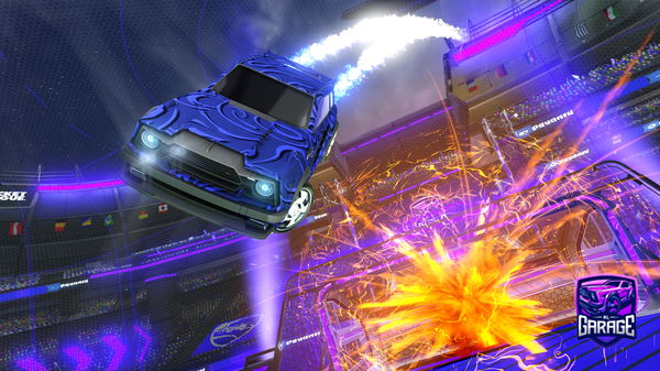 A Rocket League car design from zCistic