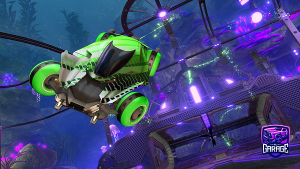 A Rocket League car design from Rafty_